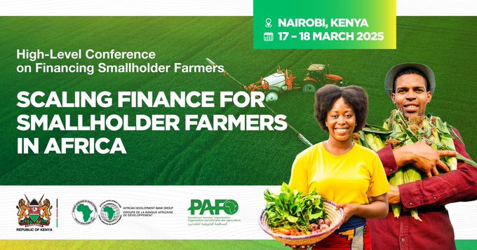 #SHF2025 #CivilSociety
How can we support smallholder farmers against climate &amp; economic shocks? Join <a href="/PAFO_Africa/">Pan African Farmers Organisation (PAFO)</a> &amp; <a href="/AfDB_Group/">African Development Bank Group</a>'s Nairobi conference (hybrid, March 17-18) to find innovative finance solutions. 
Links:
Day 1: vimeo.com/event/4992941 
Day 2: vimeo.com/event/4992945