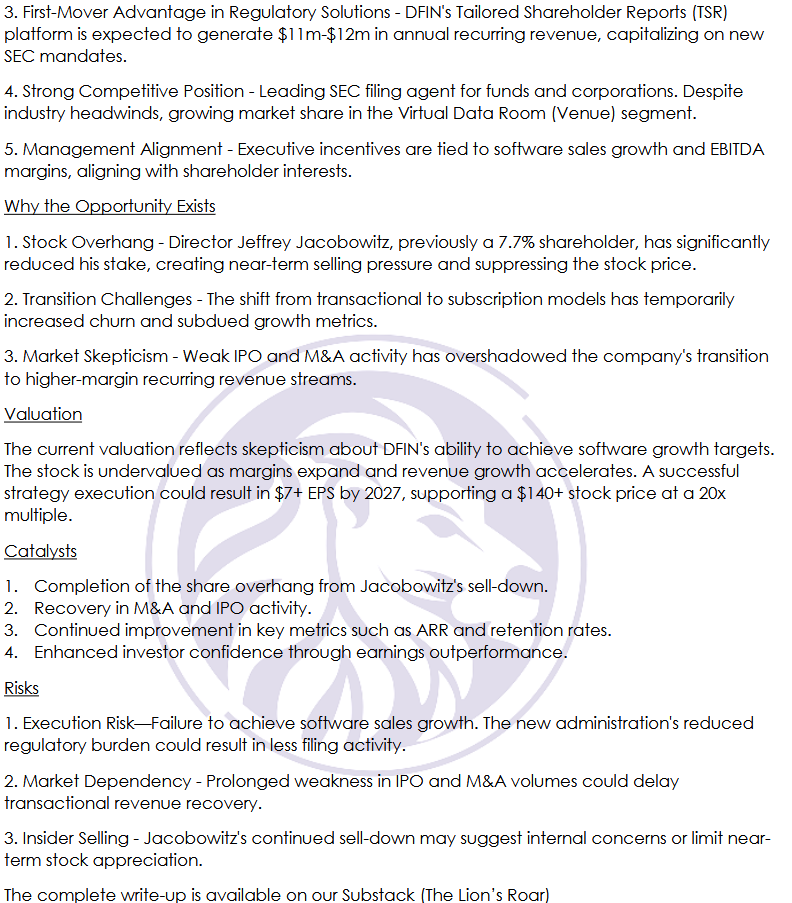 _iinvested's tweet photo. 4Q'24 O'Keefe Stevens on $BYON, $DFIN

Read the full letter here:
https://t.co/dVDkhhwsJS https://t.co/JzNz5mSGg4