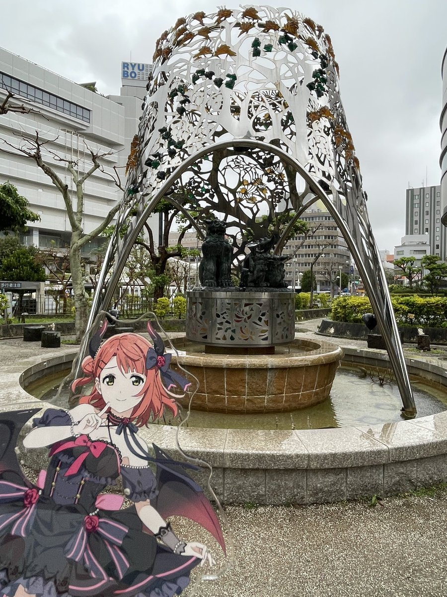 ixia_ruby's tweet image. 沖縄旅行の途中撮ったえいがさきの聖地です。天気はやばかったけど、満足度は最高！
#えいがさき