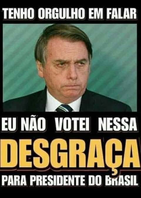 Coitada, a Boiada tá Perdida.

E aí pessoal, quem mais tem orgulho em dizer que não votou nessa Desgraça ??? 👇