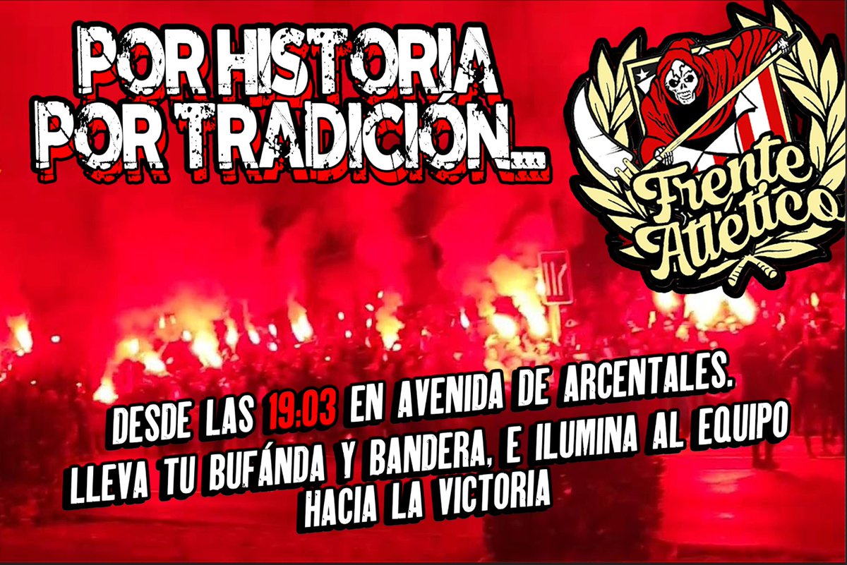 FA82Oficial's tweet image. Una vez más, nadie en el Club abre la boca ante el mayor pecado capital que existe, y ya van...

PERO NOSOTROS NUNCA FALLAMOS. Nos vemos hoy donde siempre. Todo por el escudo.