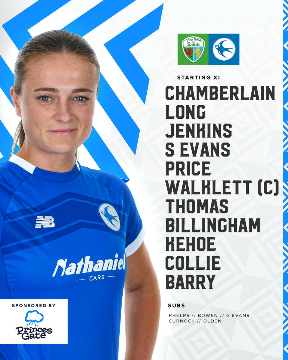 Cardiff City FC Women (@cardiffcityfcw) on Twitter photo Here is how we line up for todayβs Bute Energy Welsh Cup semi-final against <a href="/tnsfcwomen/">The New Saints FC Women</a>!
Kick-off in 1οΈβ£ hour! π
#CityAsOne | <a href="/PrincesGateUK/">Princes Gate Water</a> Here is how we line up for todayβs Bute Energy Welsh Cup semi-final against <a href="/tnsfcwomen/">The New Saints FC Women</a>!
Kick-off in 1οΈβ£ hour! π
#CityAsOne | <a href="/PrincesGateUK/">Princes Gate Water</a>