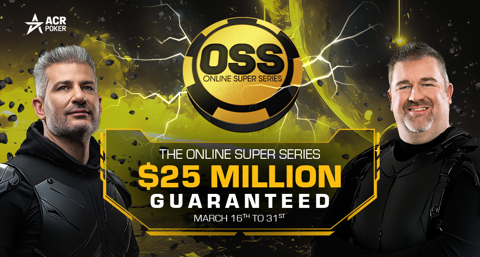 OSS starts TODAY! To celebrate I'm giving away THREE x $33 tickets to the $200k Mystery Bounty! To enter:

✅Retweet
✅Follow me &amp; <a href="/ACR_POKER/">ACR Poker</a> 
✅Comment your ACR username