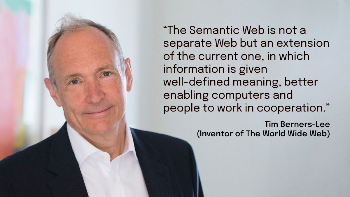 DojimaFoundation (@dojimanetwork) on Twitter photo The future of the #web is not just about #data, but meaning. <a href="/timberners_lee/">Tim Berners-Lee</a>'s vision of the Semantic Web aligns with the evolution of blockchain—where trust, interoperability, and verifiable data redefine digital interactions.
#Web3 #SemanticWeb #Blockchain #Decentralization The future of the #web is not just about #data, but meaning. <a href="/timberners_lee/">Tim Berners-Lee</a>'s vision of the Semantic Web aligns with the evolution of blockchain—where trust, interoperability, and verifiable data redefine digital interactions.
#Web3 #SemanticWeb #Blockchain #Decentralization