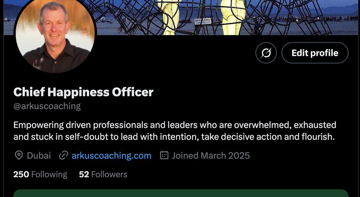arkuscoaching's tweet photo. I am following 250 but only 20% are following back.
If I follow you, follow back please https://t.co/XkV81DtdcI
