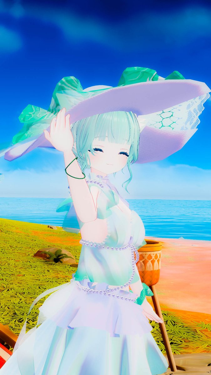 Vitamin Sea, please! 🌴🌊
#VRChatPhotography #VRC #Sophina3D