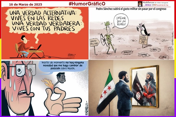 Víctor Arrogante ✊🌹🔻 (@caval100) on Twitter photo ►HumorGráficO
@inakiyfrenchy.bsky.social
<a href="/MikiyDuarte/">Miki&Duarte</a> <a href="/bernardovergara/">Bernardo Vergara Fuentes</a>.bsky.social
<a href="/luisoarte/">Luiso García 🇵🇸</a>
multiforo.eu/Noticias/2025/…… #ProtocoloDeLaVergüenza #7291Infamia #ComercioElectrónico #TiemposDeGuerra #7291Ayuso #Franquismo #Lawfare #TrumpEEUU #Rusia #Ucrania #NoALaGuerra ►HumorGráficO
@inakiyfrenchy.bsky.social
<a href="/MikiyDuarte/">Miki&Duarte</a> <a href="/bernardovergara/">Bernardo Vergara Fuentes</a>.bsky.social
<a href="/luisoarte/">Luiso García 🇵🇸</a>
multiforo.eu/Noticias/2025/…… #ProtocoloDeLaVergüenza #7291Infamia #ComercioElectrónico #TiemposDeGuerra #7291Ayuso #Franquismo #Lawfare #TrumpEEUU #Rusia #Ucrania #NoALaGuerra