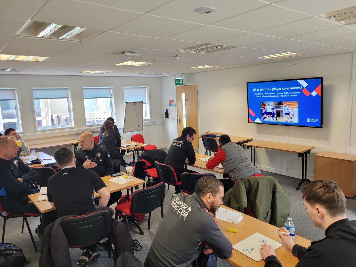 England Futsal (@englandfutsal) on Twitter photo From courtside to the classroom ๐ฆ
Observing the Lionesses' training ๐ค
Sharing ideas with fellow coaches ๐ฃ๏ธ
Another successful England Futsal Coach Development CPD โ
Special thanks to our coach developer <a href="/lu_dms/">Dr Luciana De Martin Silva</a> for leading another insightful day ๐ From courtside to the classroom ๐ฆ
Observing the Lionesses' training ๐ค
Sharing ideas with fellow coaches ๐ฃ๏ธ
Another successful England Futsal Coach Development CPD โ
Special thanks to our coach developer <a href="/lu_dms/">Dr Luciana De Martin Silva</a> for leading another insightful day ๐