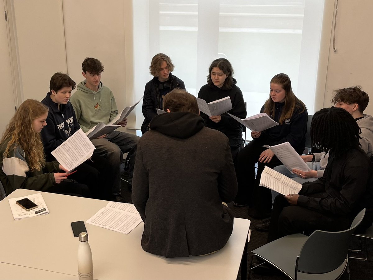 Our consort groups have been busy polishing their performances this morning before our final concert preparations this afternoon.