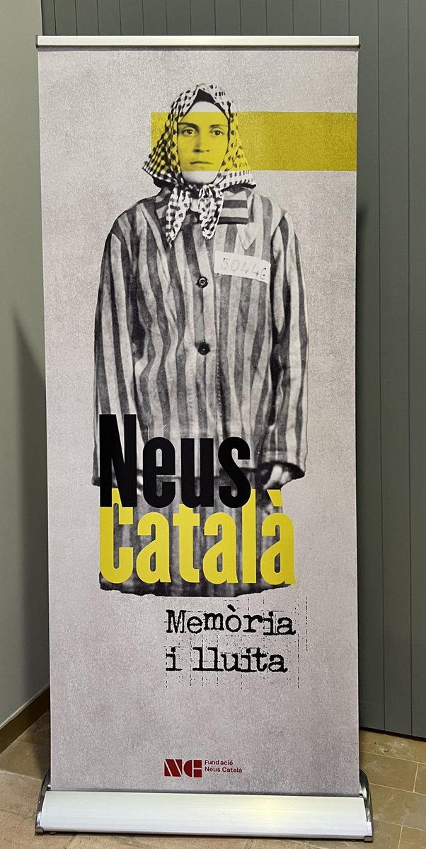 CarodRoviraJLl's tweet photo. A Rodonyà (Alt Camp), “poble sec i sa”, 500 h., el castell seu de l’Ajuntament acull la magnífica exposició sobre Neus Català, comunista catalana, deportada pels nazis. Molt didàctica, imprescindible de veure en el combat contra l’oblit. https://t.co/FBoFuH9TBM