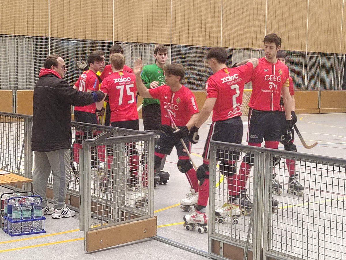 🏑 #OKNCATM Jornada 23. Descans
<a href="/HCSantJust/">HC SANT JUST</a> 0 <a href="/geieg1919/">GEiEG</a> 2, amb gols d'Ivan Burgos i <a href="/robertiiko22/">Roberto Lopez</a>