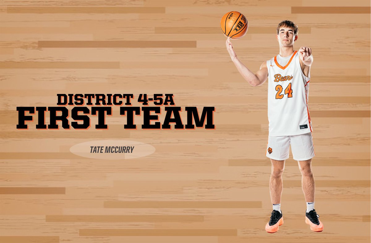 CHSBRhoops's tweet photo. Congrats to Senior G Tate McCurry on being selected First Team All-District 4-5A! https://t.co/iurilDhvmW