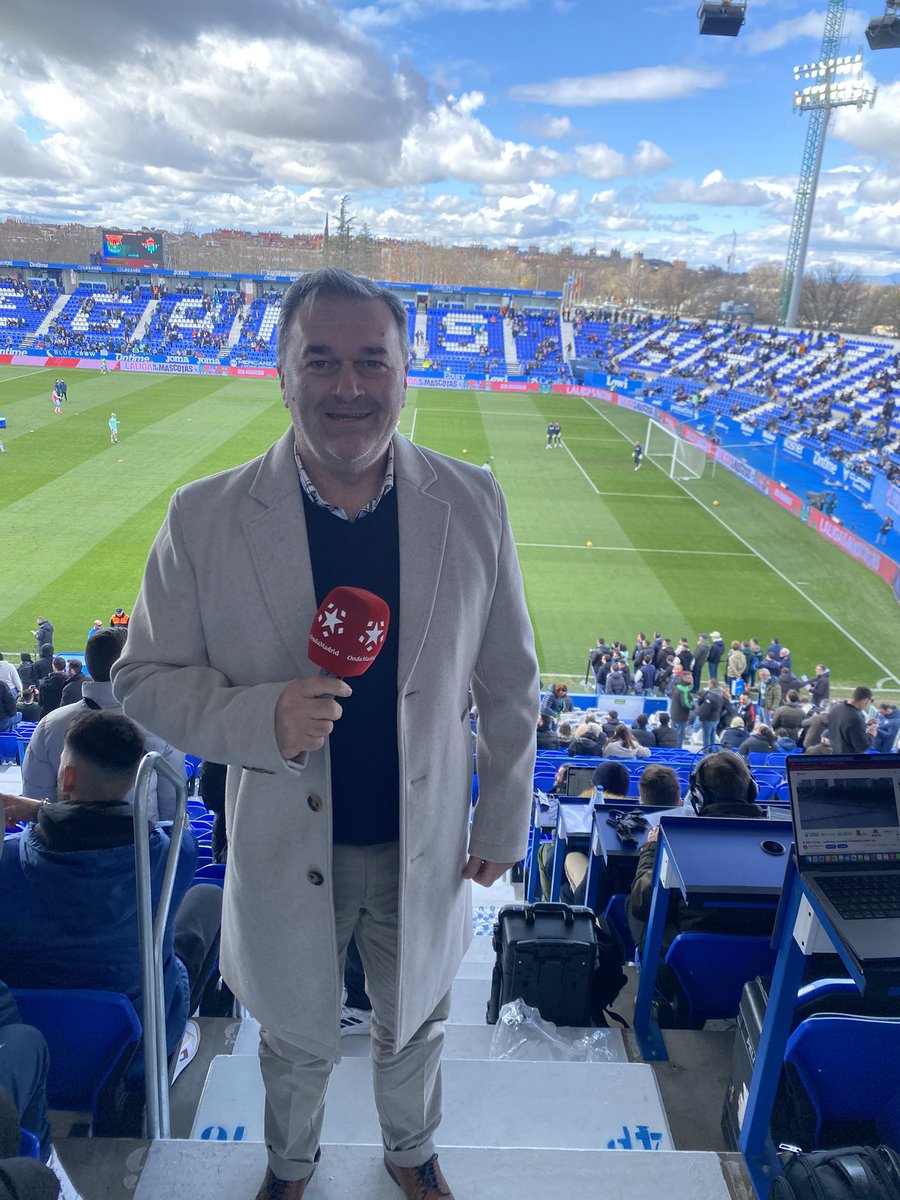 Fútbol de primera , desde el Estadio Butarqué en directo a partir de las 14:00h en los micrófonos de Onda Madrid 106.0 fm.   C.D. Leganes - Real Betis ,
Feliz domingo !!!.⚽️
 <a href="/cdleganes/">C.D. Leganés</a> @realbetisbalompie <a href="/laliga/">LALIGA</a> <a href="/ondamadrid/">Onda Madrid</a>