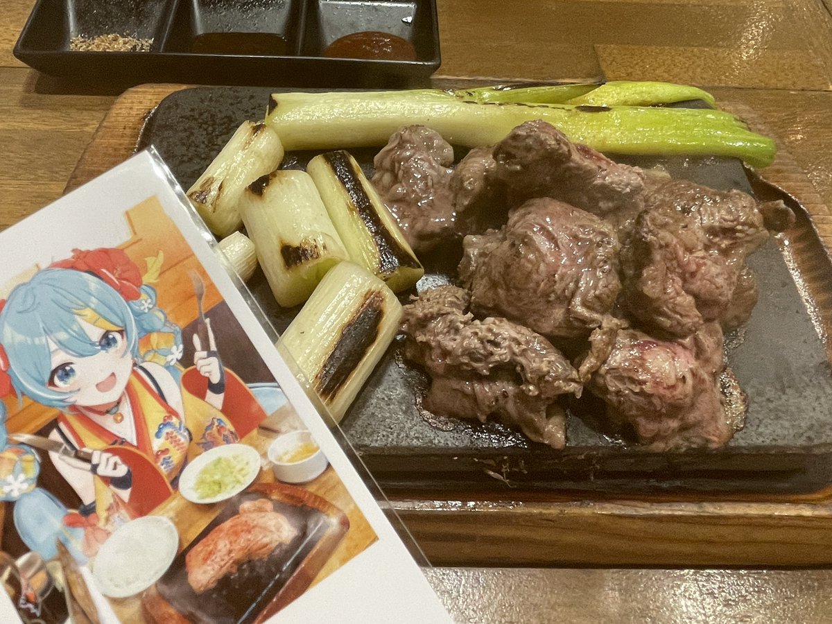 ixia_ruby's tweet image. 沖縄で食べたコラボメニュー
 #美らミク