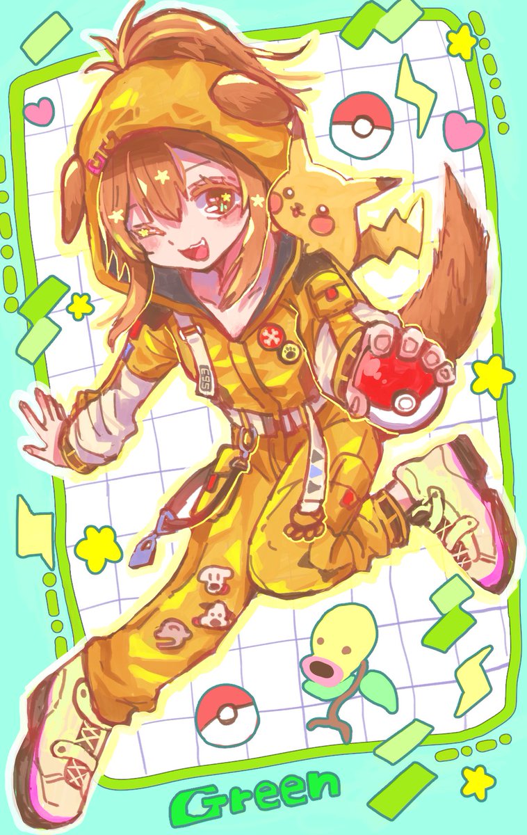 0w0pom's tweet photo. #できたてころね 
描いてたらぺかちう進化しちゃった https://t.co/TQcQGwkNpd