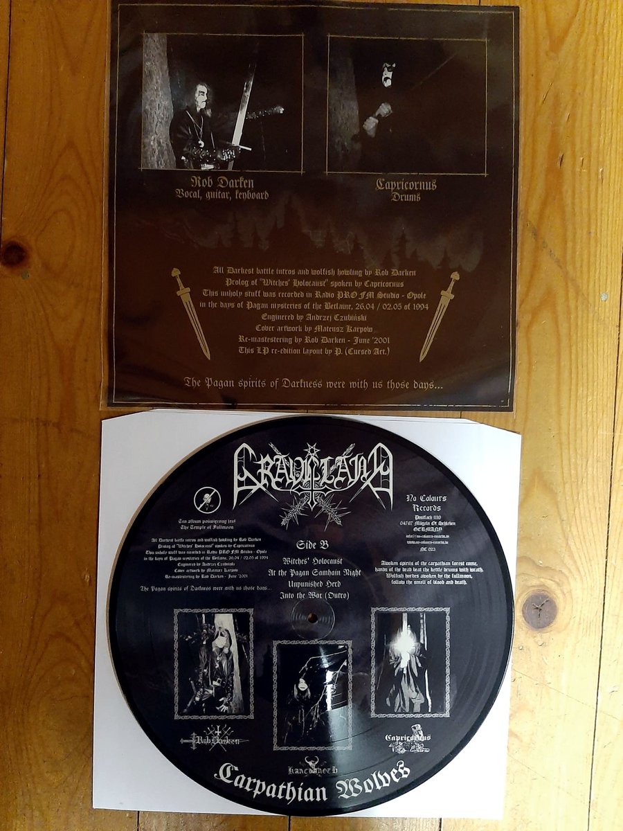 Graveland (@gravelandband) on Twitter photo πΊπ₯ Graveland - Carpathian Wolves - Picture LP π₯πΊ
πΆ LIMITED TO 200 COPIES! πΆ
The first Picture LP from Graveland is here! π€ Carpathian Wolves β the most vampiric album, inspired by Blue Γyster Cult β "Nosferatu" π¦βοΈ
π§ Order now: π no-colours-records.de/blogs/news/graβ¦ πΊπ₯ Graveland - Carpathian Wolves - Picture LP π₯πΊ
πΆ LIMITED TO 200 COPIES! πΆ
The first Picture LP from Graveland is here! π€ Carpathian Wolves β the most vampiric album, inspired by Blue Γyster Cult β "Nosferatu" π¦βοΈ
π§ Order now: π no-colours-records.de/blogs/news/graβ¦
