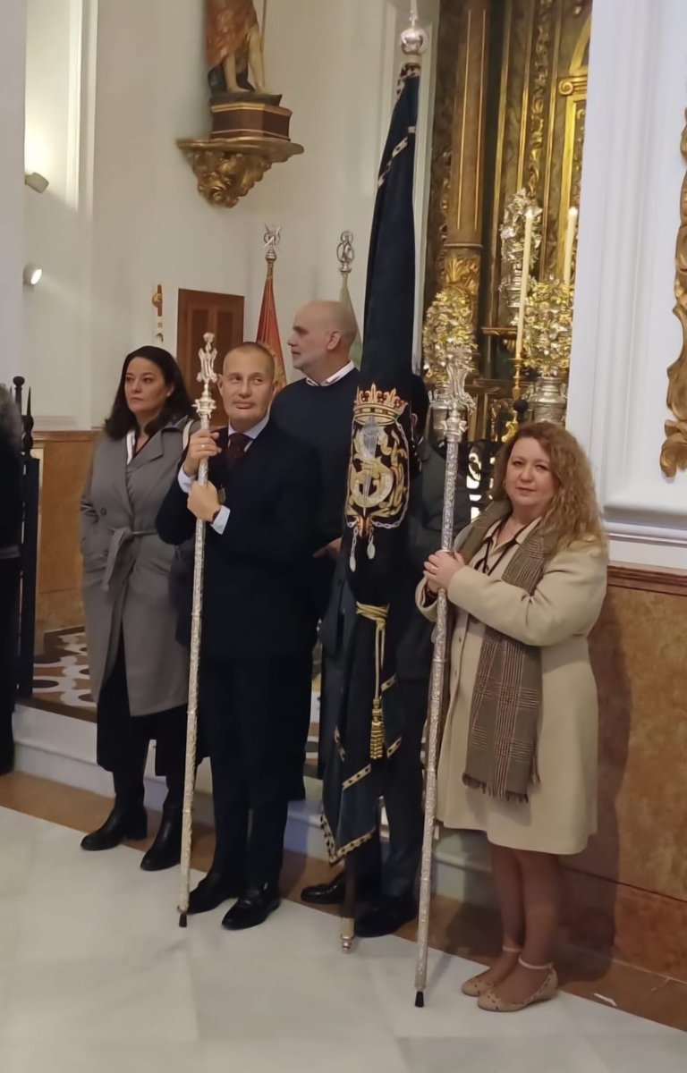 Nuestra Hermandad ha participado corporativamente en los actos con motivo de la peregrinación de <a href="/StaMVictoriaMLG/">Santa María de la Victoria</a> a la Parroquia de los Santos Mártires: el recibimiento a Nuestra Excelsa Patrona y la Sabatina celebrada ayer.

#CofradiasMLG