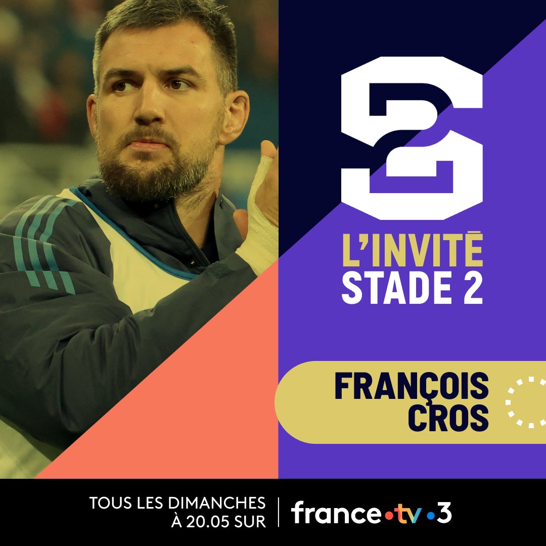 France TV Pro (@francetvpro) on Twitter photo #Evénement l <a href="/francetvsport/">francetvsport</a> l #FRAvSCO
🏉 Ce dimanche, #Stade2 reçoit les joueurs du #XVdeFrance François Cros et Mickaël Guillard, vainqueurs du #SixNationsRugby avec les Bleus
🎙️Présenté par Matthieu <a href="/lartot/">Matthieu Lartot</a>
▶️ A 20.05 sur France 3 et france.tv #Evénement l <a href="/francetvsport/">francetvsport</a> l #FRAvSCO
🏉 Ce dimanche, #Stade2 reçoit les joueurs du #XVdeFrance François Cros et Mickaël Guillard, vainqueurs du #SixNationsRugby avec les Bleus
🎙️Présenté par Matthieu <a href="/lartot/">Matthieu Lartot</a>
▶️ A 20.05 sur France 3 et france.tv