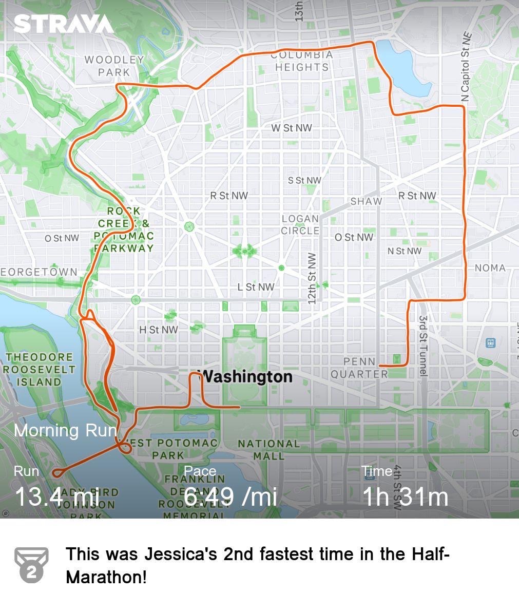 Half marathon #18 ✅

Rock n Roll DC