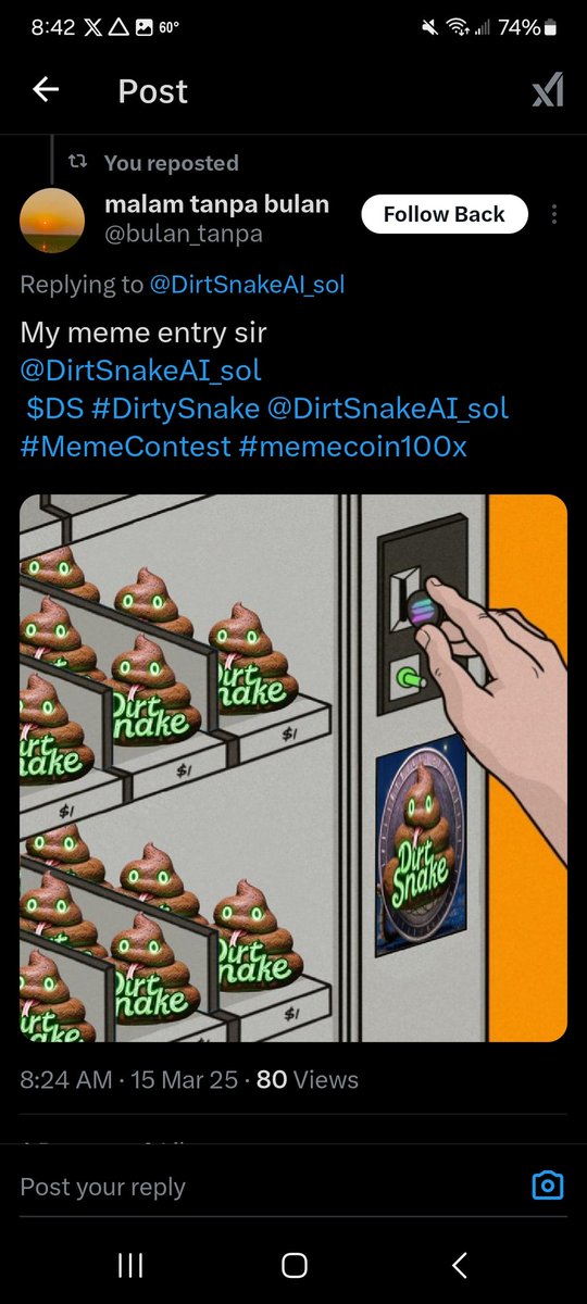 Dirt Snake AI tweet media