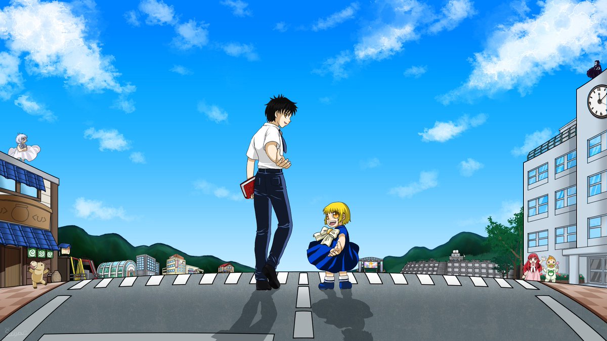 so_yaGames's tweet photo. 12月末に、トワキズありがとう動画作るからとイラスト提供に協力したのだが、おそらく主催者さん失踪…。
イラストを預けてからもう3ヶ月以上経ってるので、頑張って描いた分供養させてください🙏
今更だけどアリシエとリーヤ実装してくれてトワキズありがとう👍
#トワキズ #金色のガッシュベル https://t.co/FpxNahqFAh
