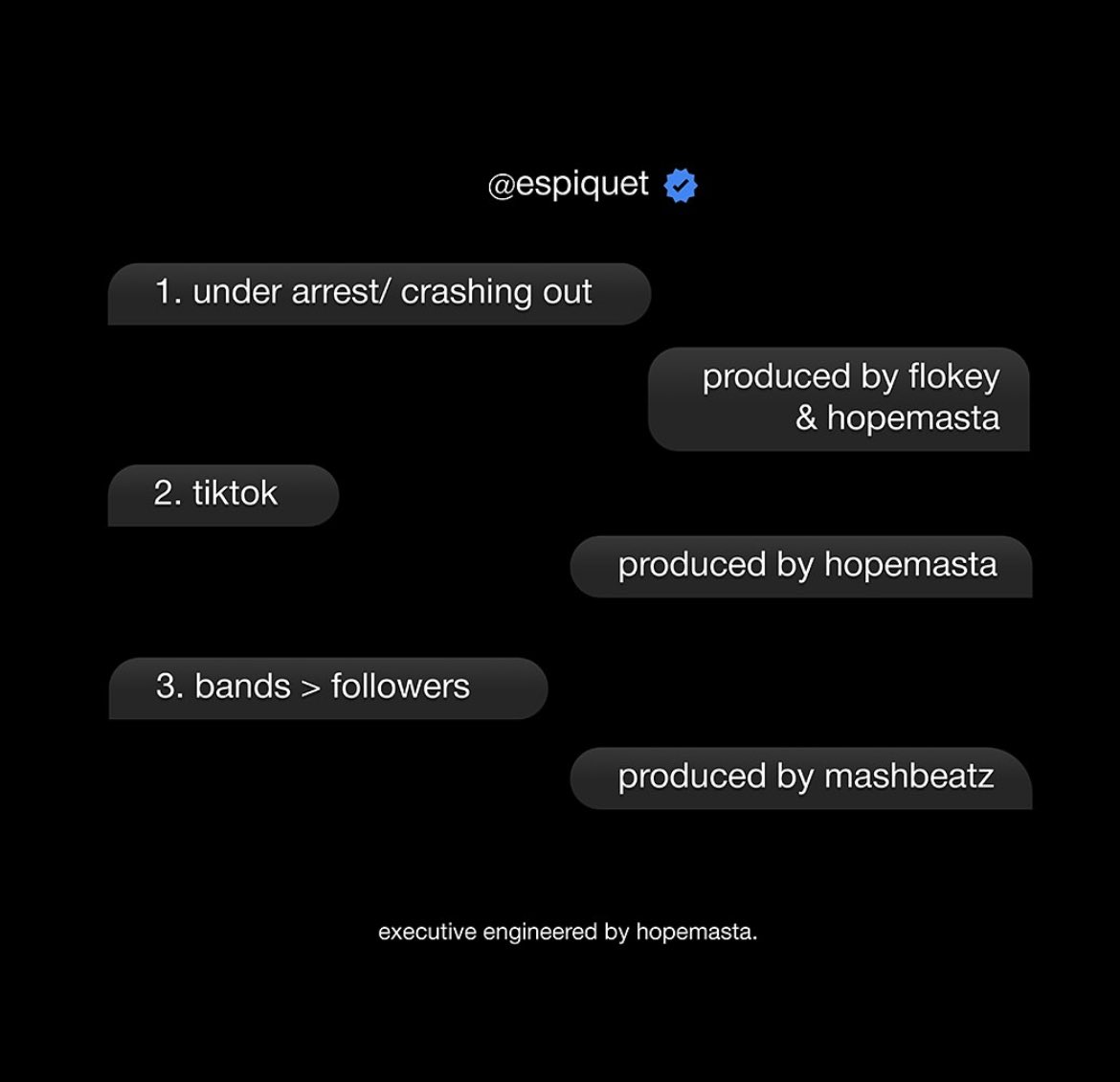 “Special Friends (Dark Mode)” Out Now 🥷🏽🪐

espiquet.lnk.to/SFDM

<a href="/espiquet/">ke harrira.</a> &amp; I curating the vibez ✨ make sure you go peep it ‼️