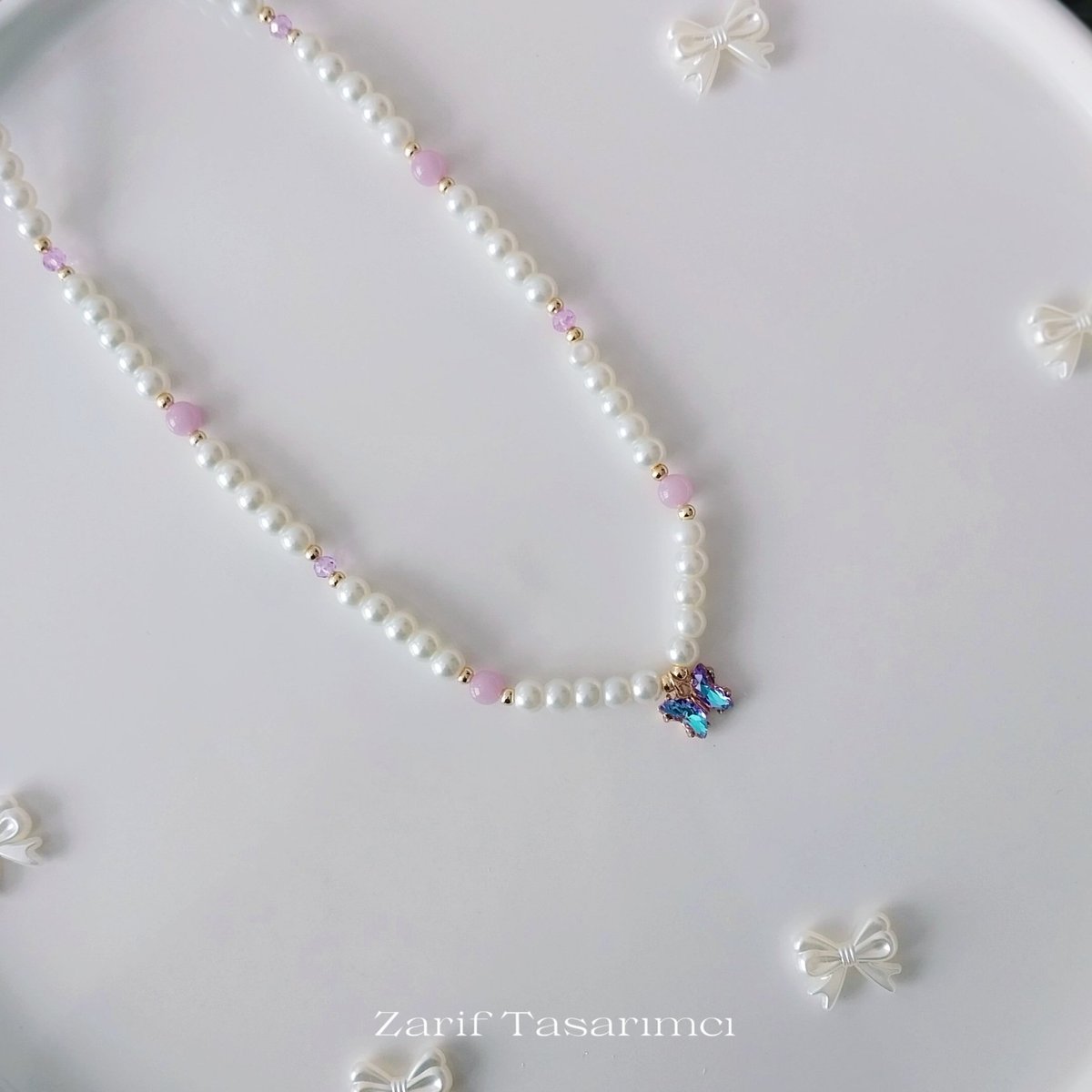 Butterfly kolyelerimizin güzelliğine bakın 🎀😍
