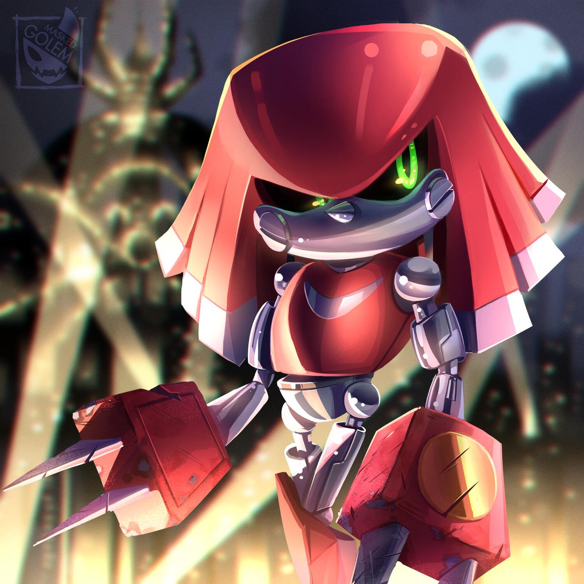 maskedgolem's tweet image. Metal Knuckles