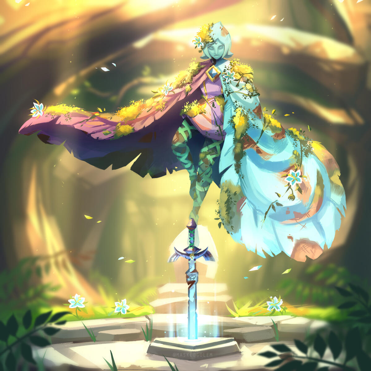 maskedgolem's tweet image. Ghost in the Sword