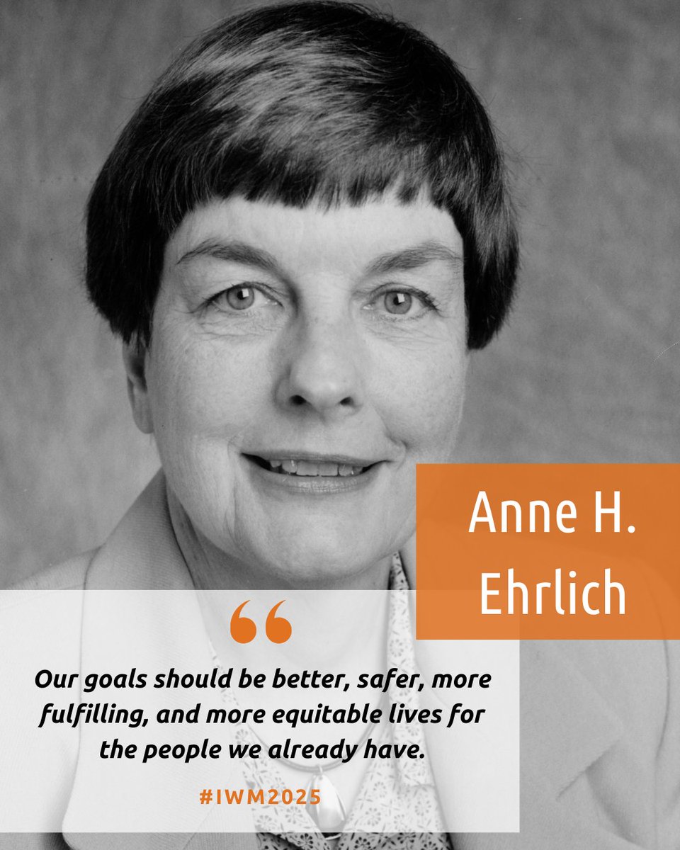 This International Women’s Month, we celebrate Anne H. Ehrlich, a trailblazing ecologist, author, and advocate for sustainability, biodiversity, and population studies.
