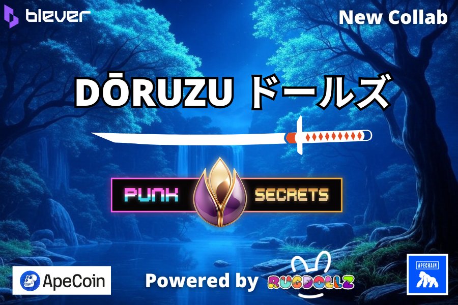 DollzOnApe's tweet photo. Collab alert with @PunkSecrets
We are teaming up with Punk Secrets, giving ALL holders FCFS WL 🌸
Are you ready for the @DollzOnApe?🍡
Minting Soon on @bleverxyz
Powered by @RugDollzNFT
Exclusively on @Apecoin
#ApeChain #Doruzu #DollzOnApe #PunkSecrets https://t.co/deKju19naP