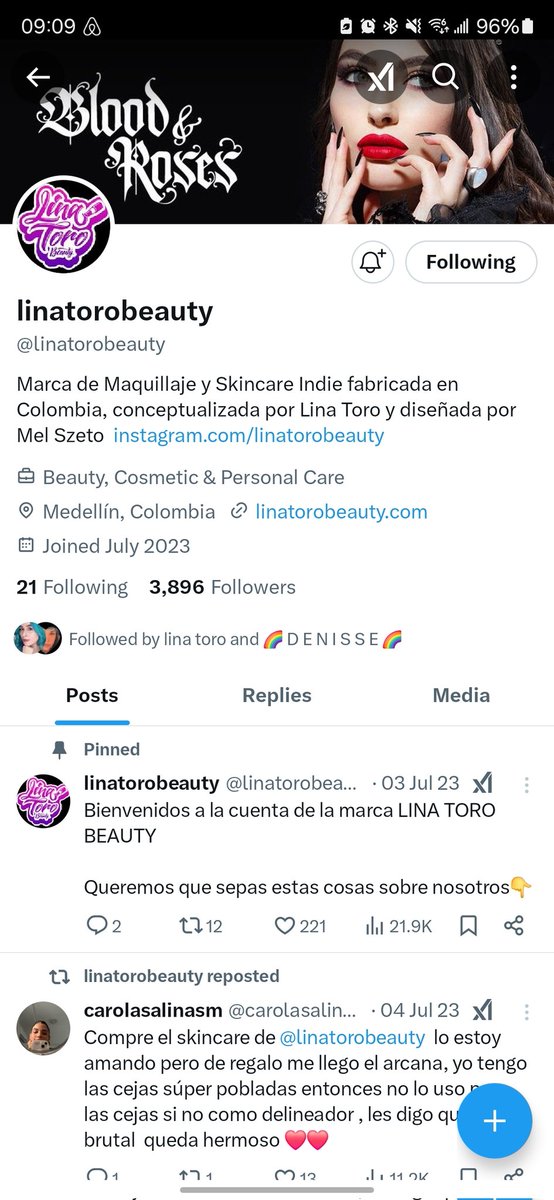 AlejaVCollazos's tweet photo. @linatoromua @linatorobeauty Definitivamente mi producto favorito es AETHER X porque fue lo que realmente me ayudó con las ojeras y con la apariencia en general alrededor de mis ojos, luego de haber intentado otros productos. 

#rifalinatorobeauty https://t.co/l4747ATQ95