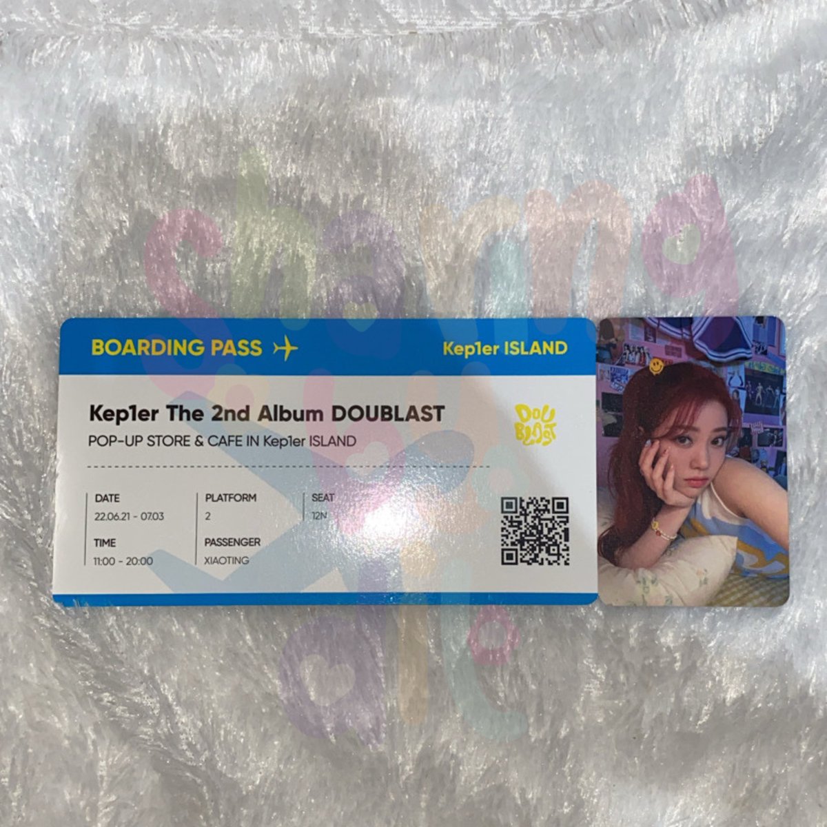 tingcci's tweet image. ꒰ want to sell xiaoting boarding pass pop up ticket doublast ꒱

—💰 offer by dm
—🍊 split pay and co by shopee
—📍 semarang, ina

t. wts shen xt kep1er island the 2nd album store cafe oting sxt kepi pc photocard postcard