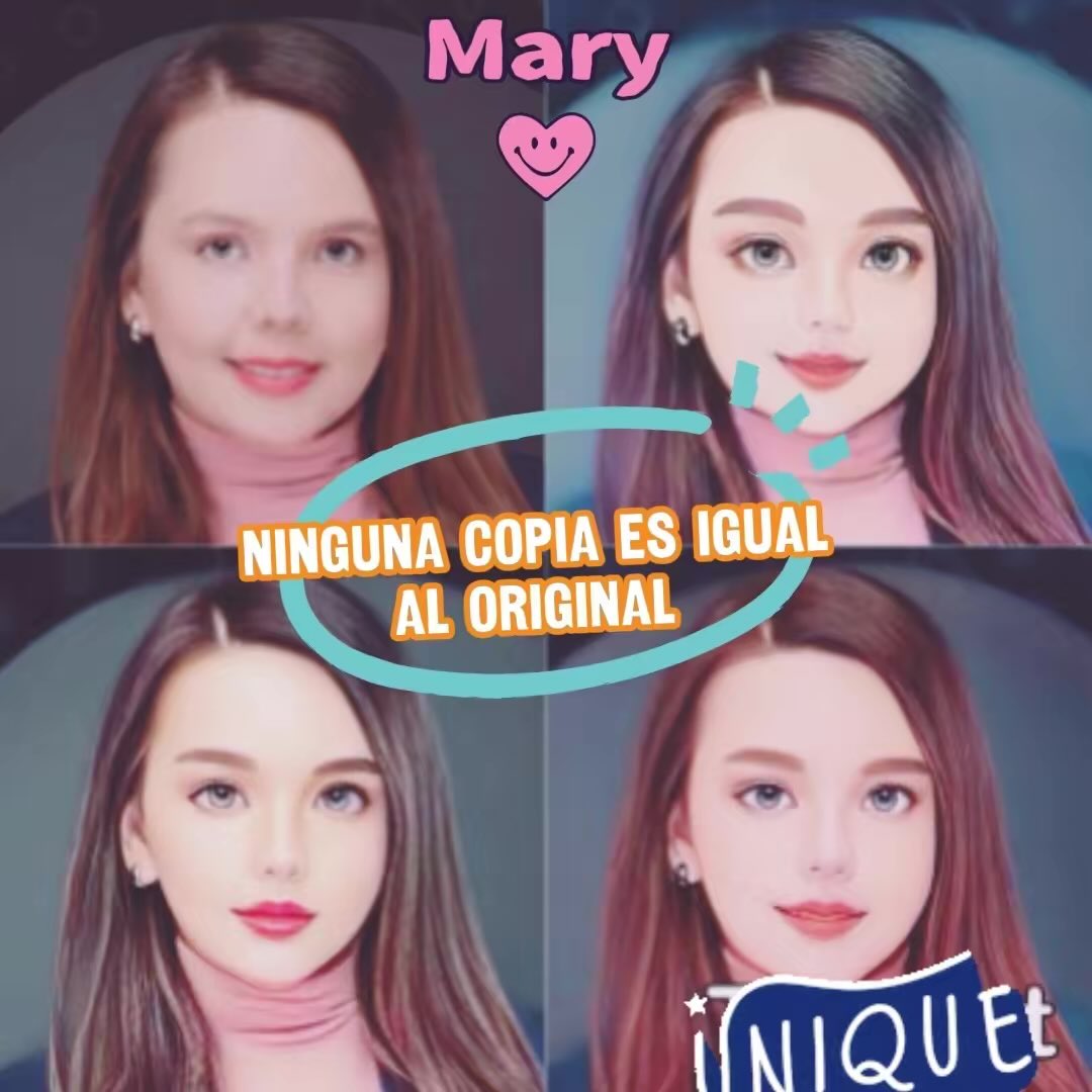 Existen cosas buenas para imitar, pero nunca para intentar ser igual al original. Cada uno tiene lo suyo, solo hay que potenciarlo. 💝