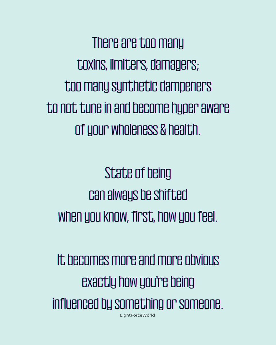 lightforceworld's tweet image. #tunedin #hyperaware #divinity #soulspeak #higherhealth #wholeness #being #elevated #emotionalmastery #lightforceworld