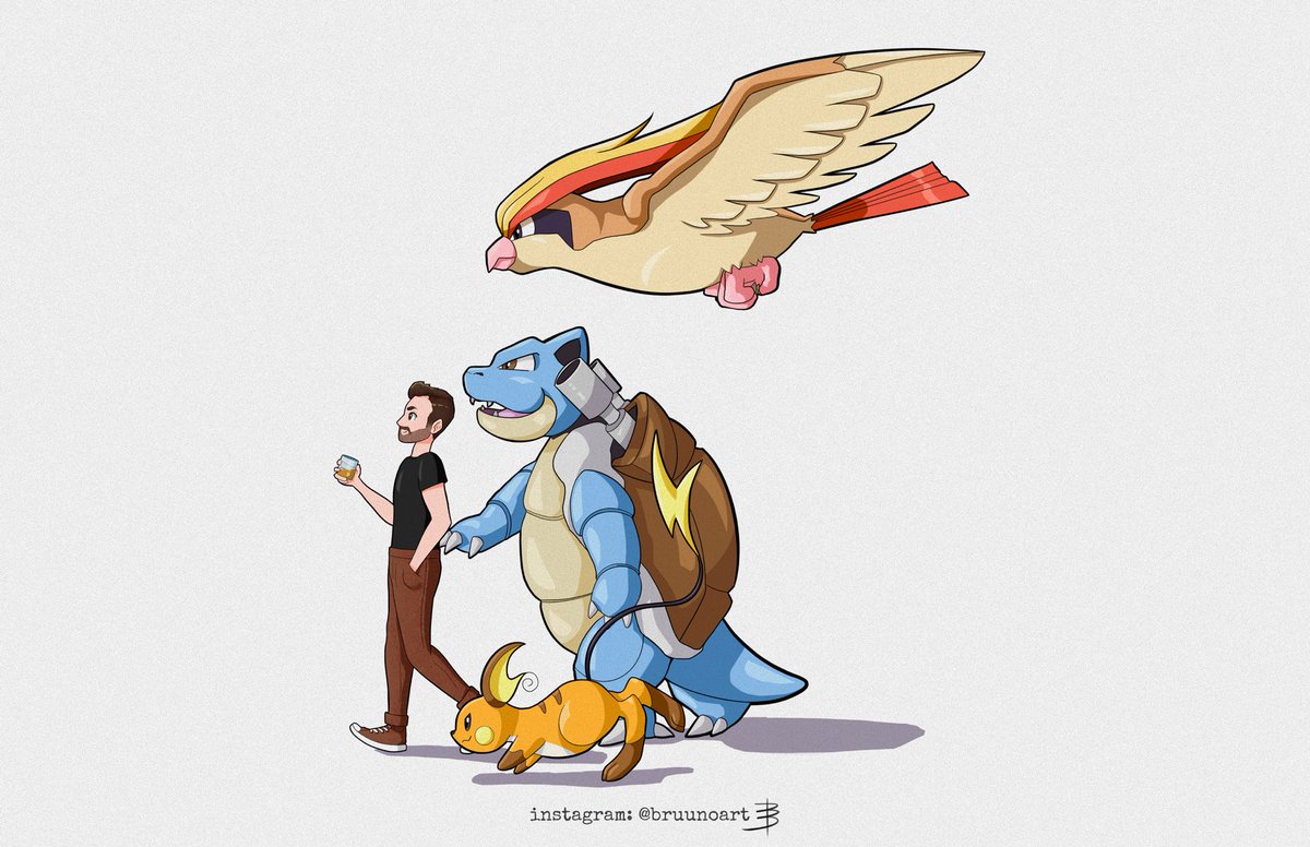 bruunoart's tweet photo. Raichu and Pidgeot have joined the team!
This is going to be the greatest art I’ve worked on!
#Pokemon #pokemonfanart https://t.co/1AoYqmhiaY