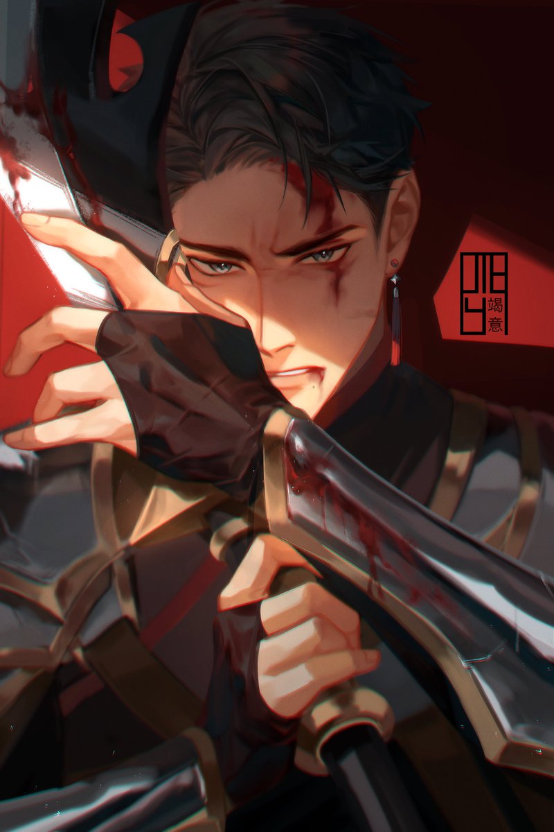 jiechii's tweet image. red n blue bbys 😚🫶 #ocs