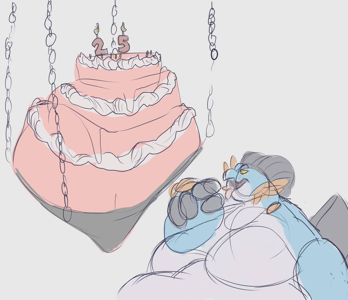 Spiritual successor to this pic furaffinity.net/view/35451920/
Lols, I am now 25 smh