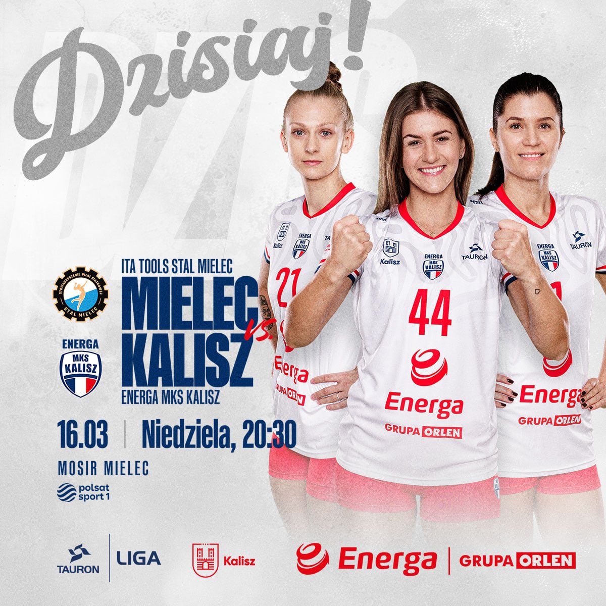 #GameDay🇫🇷

🆚 ITA TOOLS Stal Mielec
🏆 TAURONLiga
⏰ 20:30
🏟️ MOSIR Mielec 
📺 Polsat Sport 

<a href="/EnergaSA/">Grupa Energa</a> #MKS #Kalisz