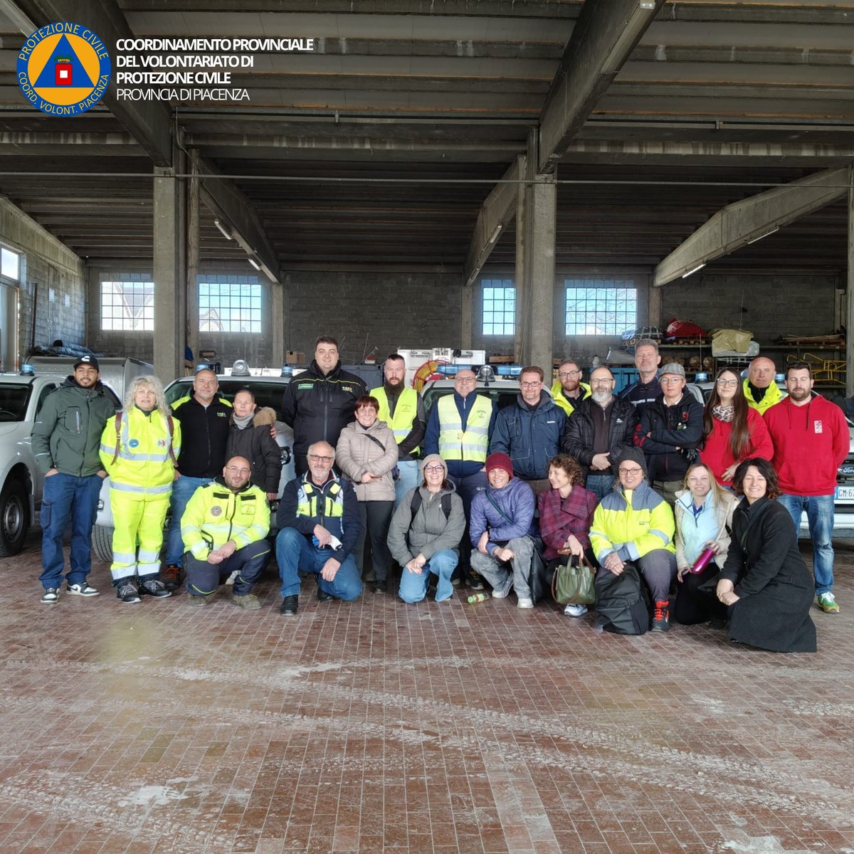 CVPCPiacenza's tweet photo. Concluso il primo Corso Base 2025 per 1️⃣5️⃣ nuovi Volontari di #ProtezioneCivile.
Un corso di 15 ore con lo scopo di far conoscere l'organizzazione del Sistema di Protezione Civile e le attività svolte dal #Volontariato. https://t.co/nqoluefo2c