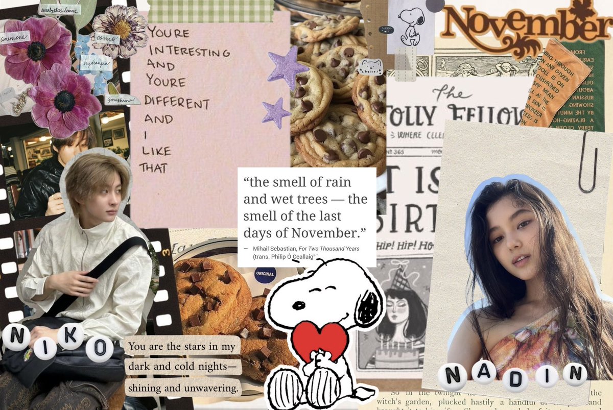 november, a #helichio 
anton lee &amp; danielle marsh au⭐️🫧