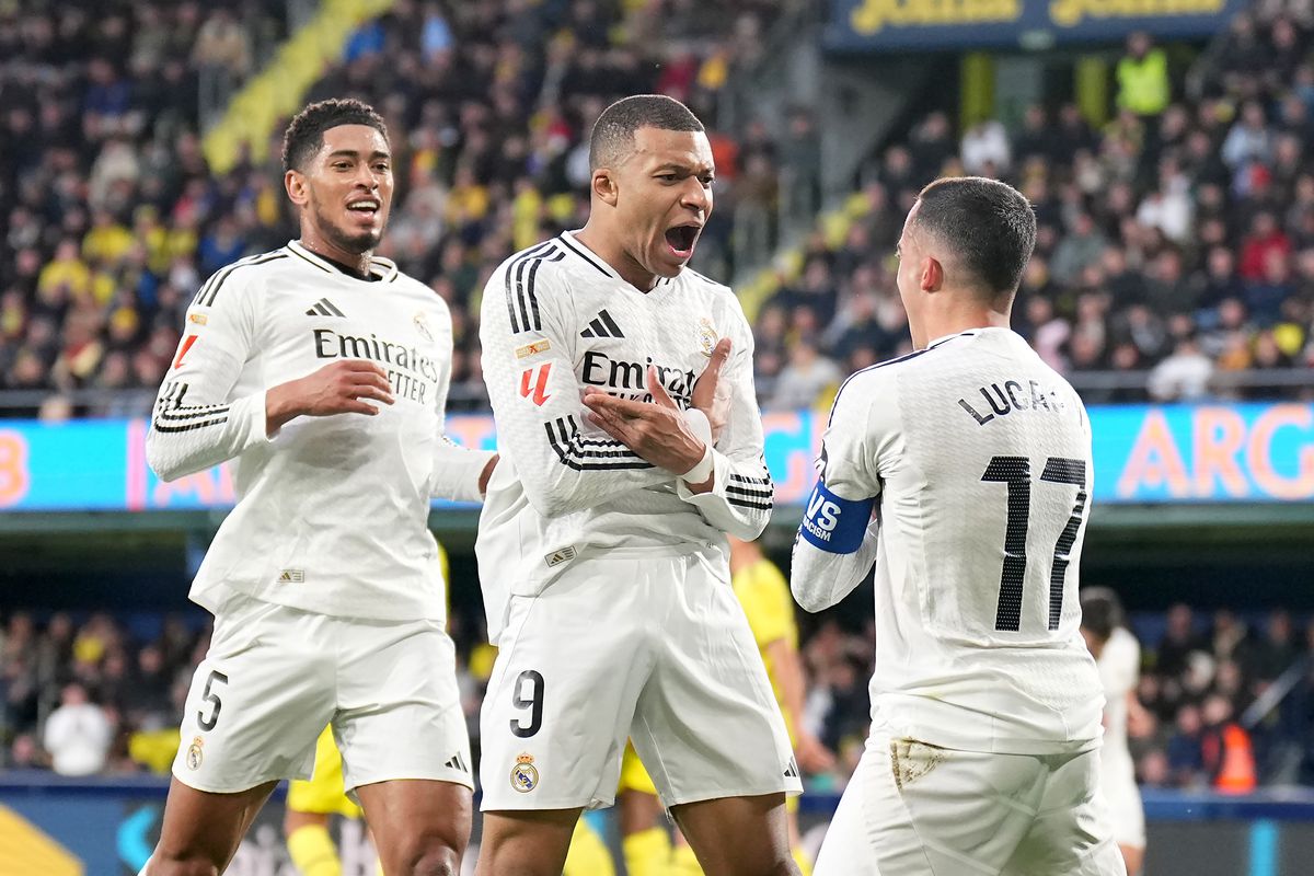 Villarreal 1-2 Real Madrid (La Liga) 2025.03.14 Mbappe ghi bàn