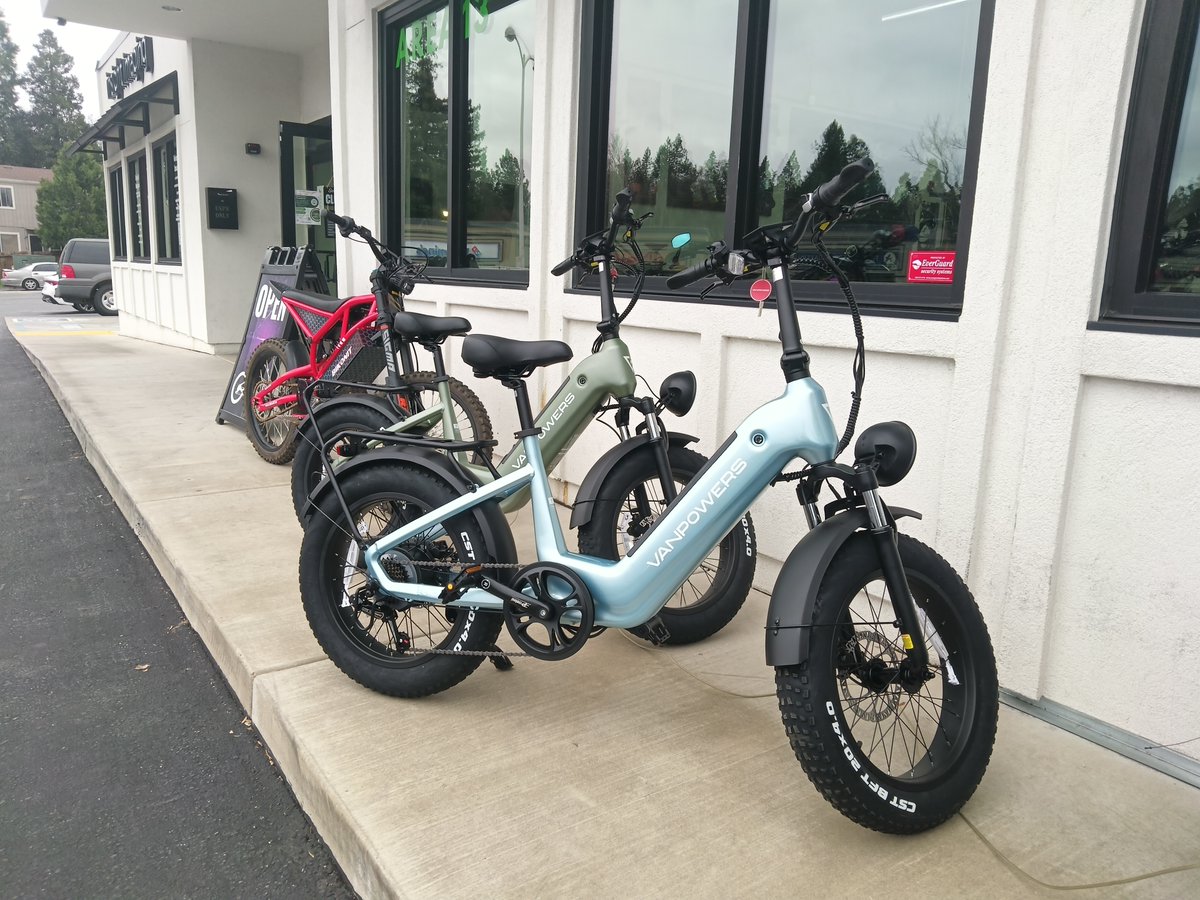 VanpowersBike's tweet photo. Exciting News! ๐ดโโ๏ธโจ
Welcome Area 13 Ebikes to the Vanpowers Family! ๐ Visit their store to test ride our e-bikes and enjoy top-notch service.
๐ 117 Neal Street, Suite B, Grass Valley, CA
Stop by and take a spin! ๐
#Vanpowers #Area13 #EbikeDealer #EbikeShop #Ebike https://t.co/KcoVutTsEZ
