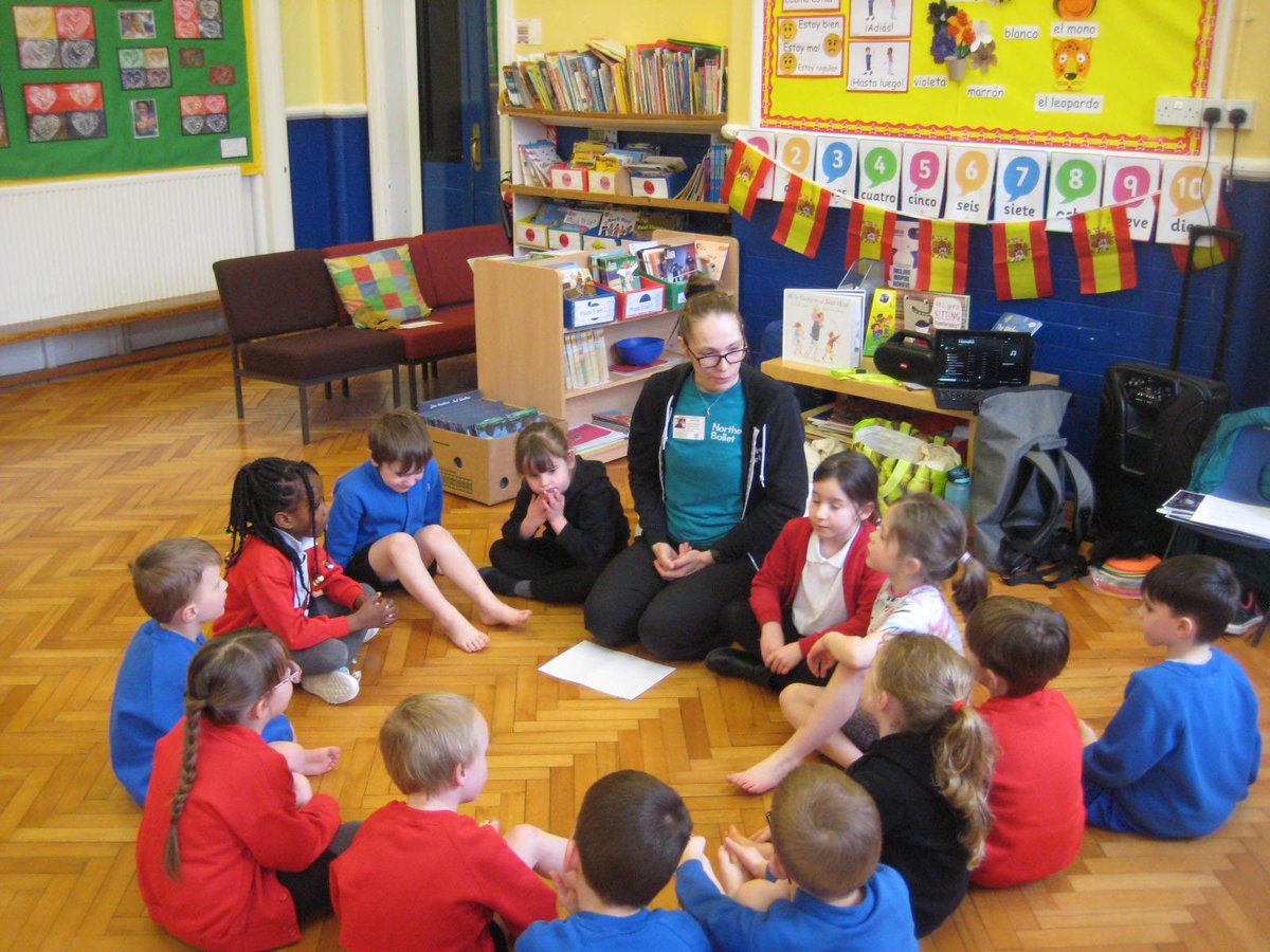 Northern Ballet visited last week to lead a special workshop about their adaptation of Hansel and Gretel. The children all enjoyed telling the story through dance. Northern Ballet will be performing Hansel &amp; Gretel at Harrogate Theatre on Tuesday, 15th April.