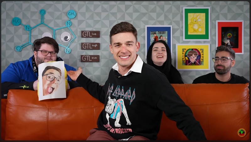 TarnishedDragon's tweet photo. Sunday throwback time...with friends! #GTLive Matt, Lee, pillow Tom, Amy and Santi on the 02-05-2024 #GTAlive / #GTNotLive Poppy Playtime Chapter 3 part 3. https://t.co/m2vqfzhTKt