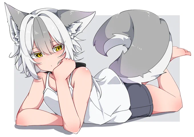 #ワンドロNEO ポーズ指定ワンドロブランシュちゃん 