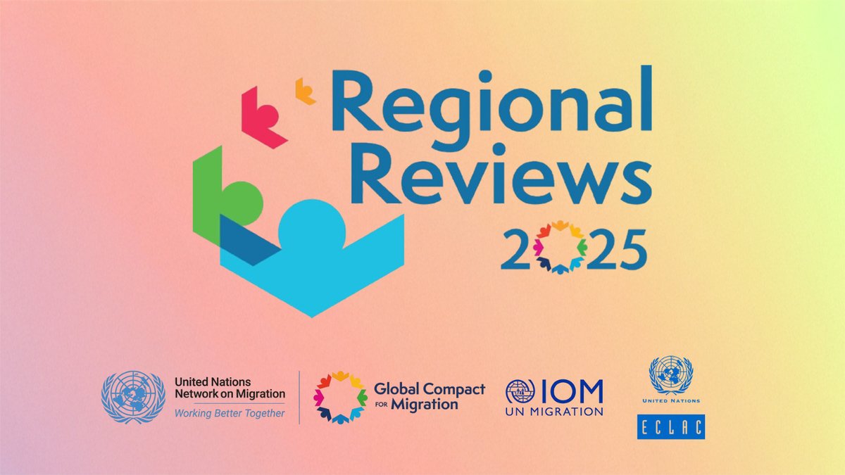 eclac_un's tweet photo. 📌 Save the date!
🗓️March 18-20
Authorities will review implementation of the #GlobalCompact for Safe, Orderly and Regular Migration in #LatinAmerica and the #Caribbean.
✅Check out the full programme and meet the participants here 👉 https://t.co/nPlAP4PLIW https://t.co/UGziXcqXuH