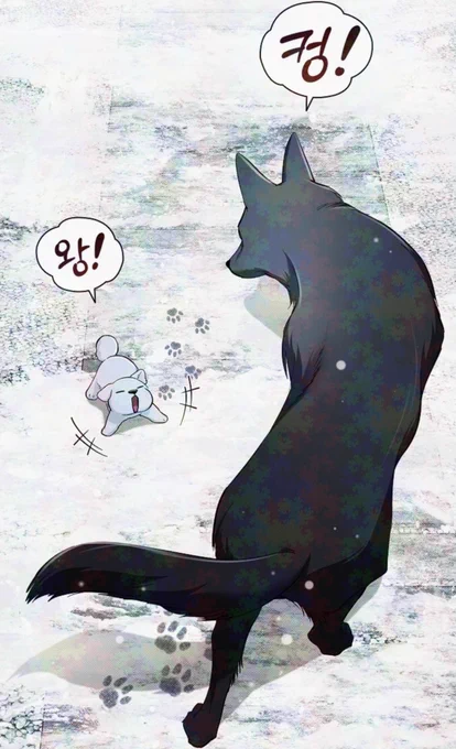 둘이 덩치 차이도 덩치 차이인데 발 크기 차이가 진짜 미치게 귀여워 