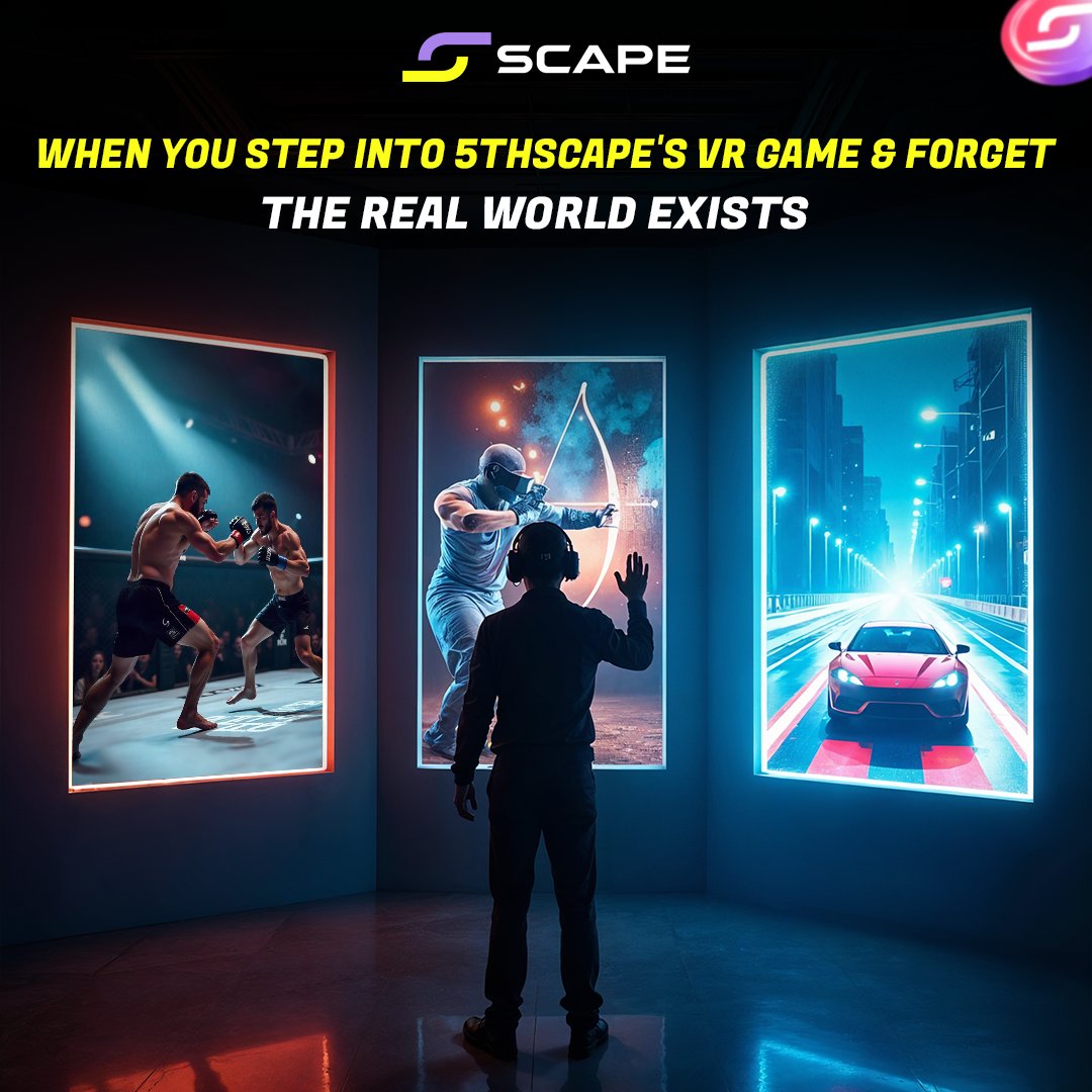 5th_scape's tweet image. Why just play when you can LIVE the game? 🔥
Step into 5thScape VR Games and experience the thrill of combat, speed, and precision like never before! 🥊🏹
Your reality is outdated. Upgrade now! Get your VR game today! 🚀
Visit: 5thscape.com

#5thScape #5SCAPE #trending…