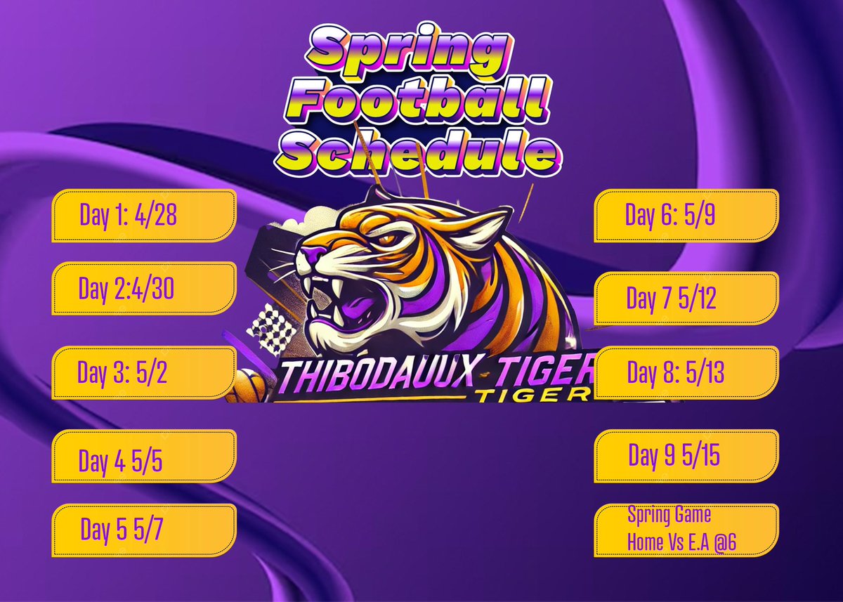 THS Spring Football 🏈
